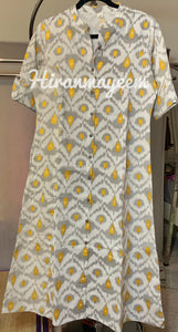 Long kurti Ikkat print Size :40