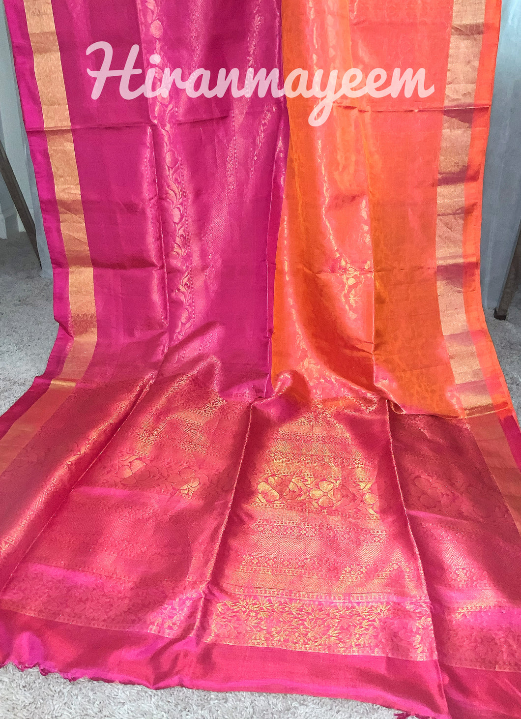 Pure soft silk-Half and Half